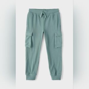 The Children's Place Sage Green Sueded Rib Cargo Jogger Pants sz 16 XXL NWT